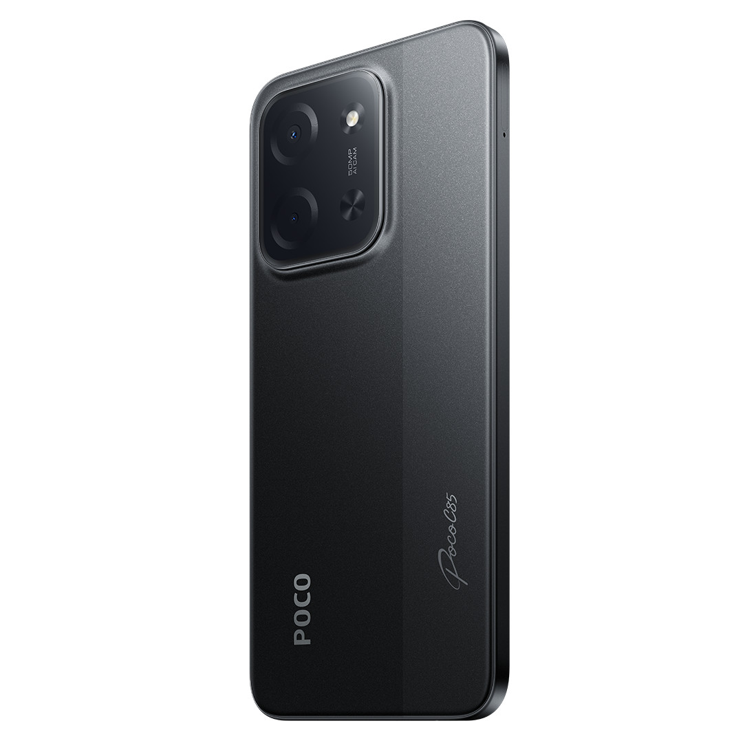 POCO C85, 8 GB, 256 GB, juodas - Išmanusis telefonas