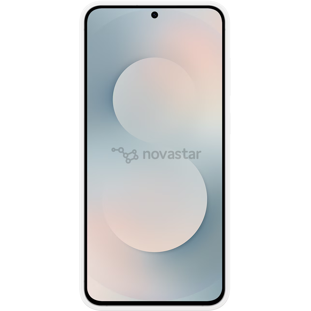 Samsung Silicone Case, Galaxy S25 FE, белый - Чехол