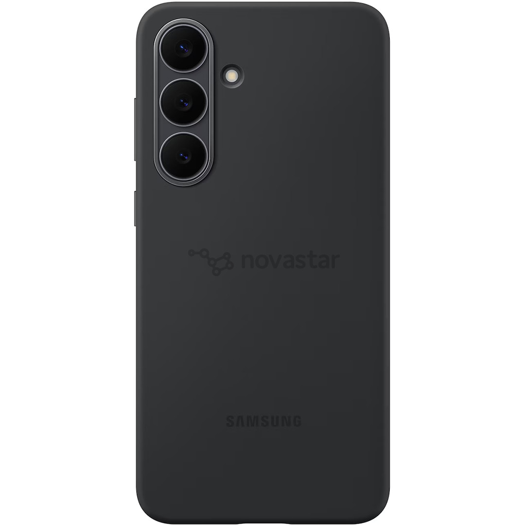 Samsung Silicone Case, Galaxy S25 FE, черный - Чехол