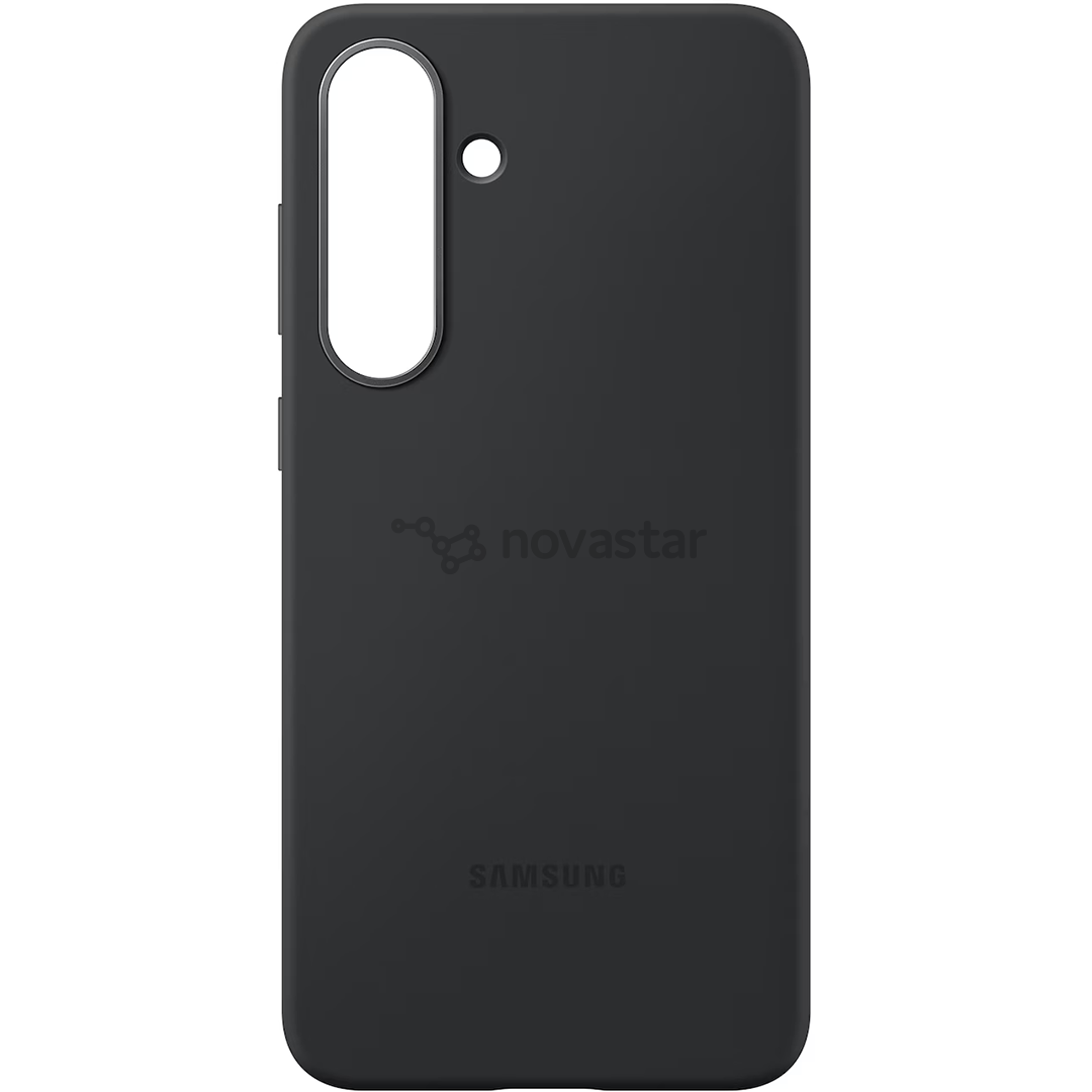 Samsung Silicone Case, Galaxy S25 FE, juodas - Dėklas
