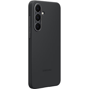 Samsung Silicone Case, Galaxy S25 FE, juodas - Dėklas