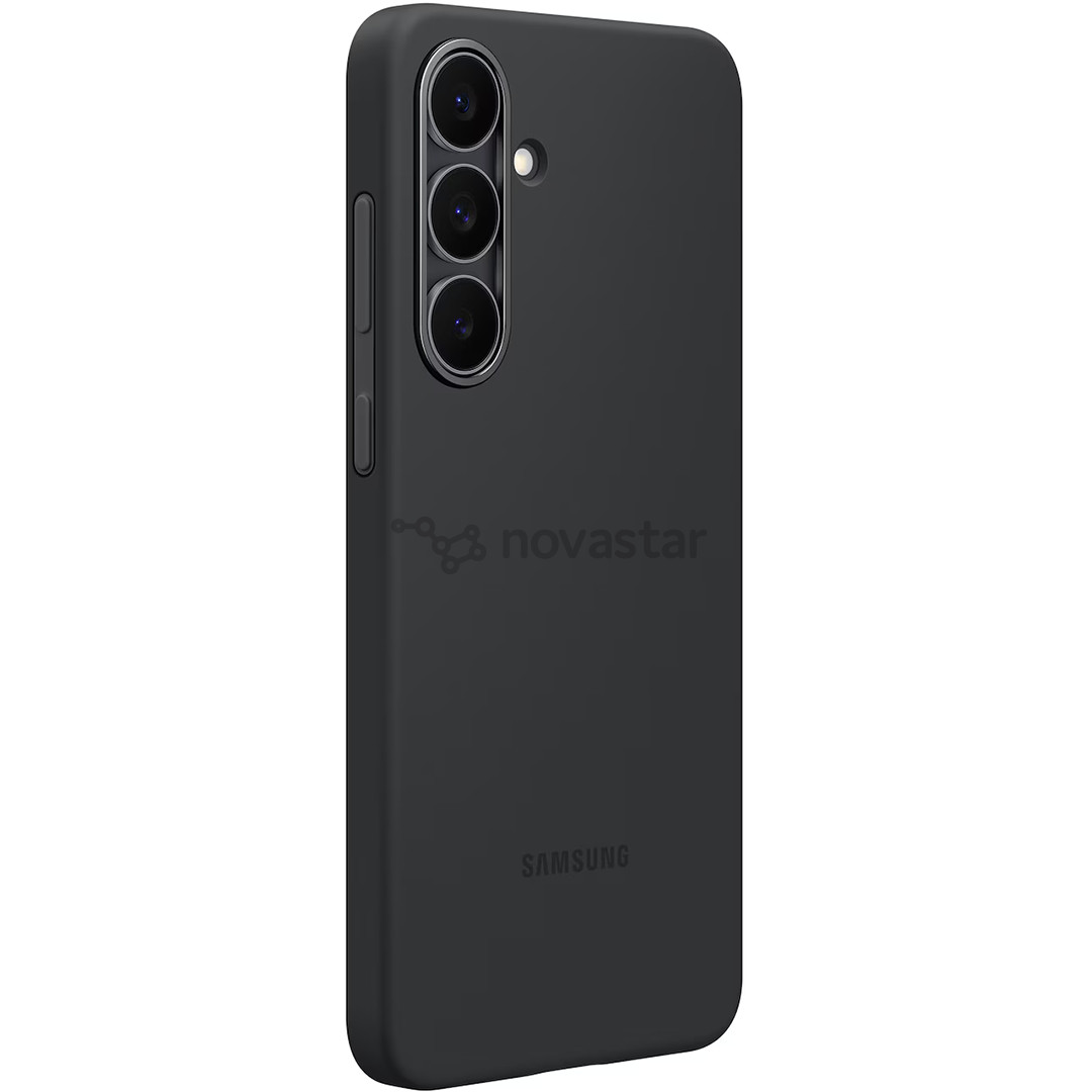 Samsung Silicone Case, Galaxy S25 FE, черный - Чехол