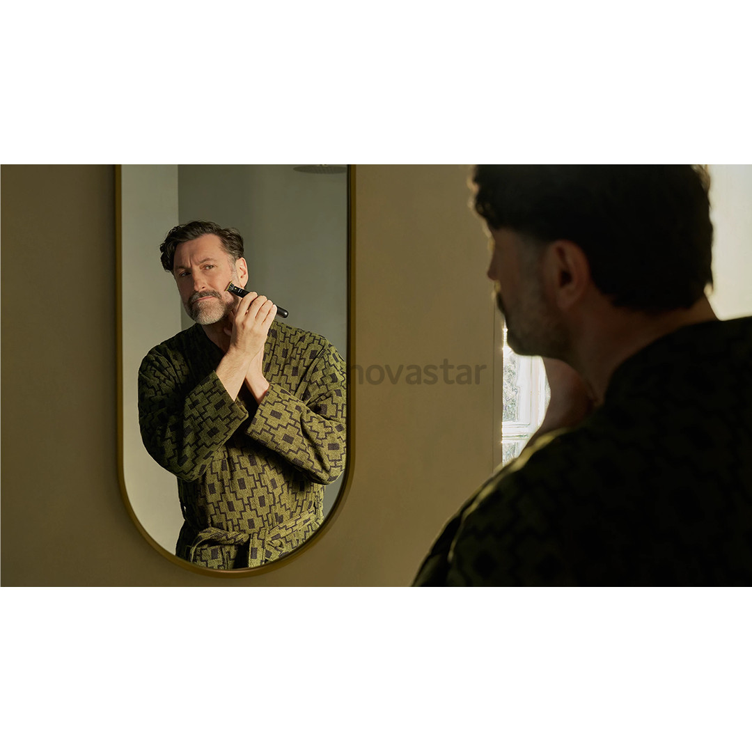 Philips All-in-One Trimmer 9000 Series, Wet & Dry, 15-in-1, pilka - Plaukų kirpimo mašinėlė + OneBlade