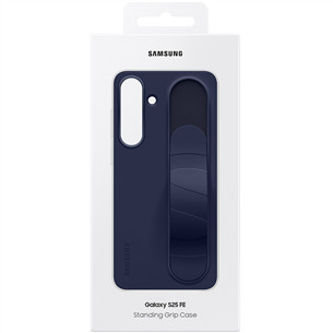 Samsung Standing Grip Case, Galaxy S25 FE, темно-синий - Чехол