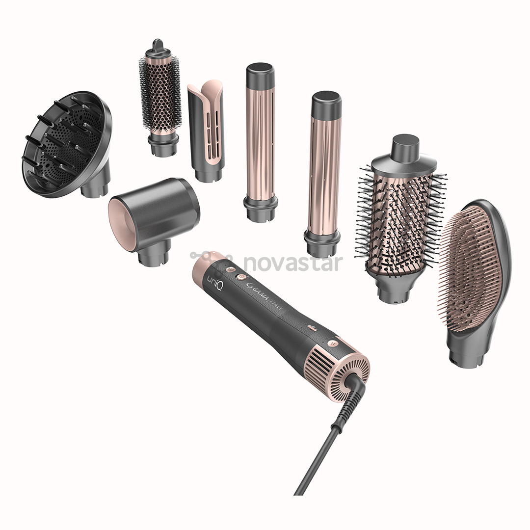 GA.MA Vibrance UniQ, 1500 W, dark grey/pink - Multistyler