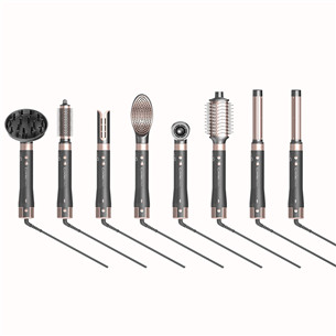 GA.MA Vibrance UniQ, 1500 W, dark grey/pink - Multistyler