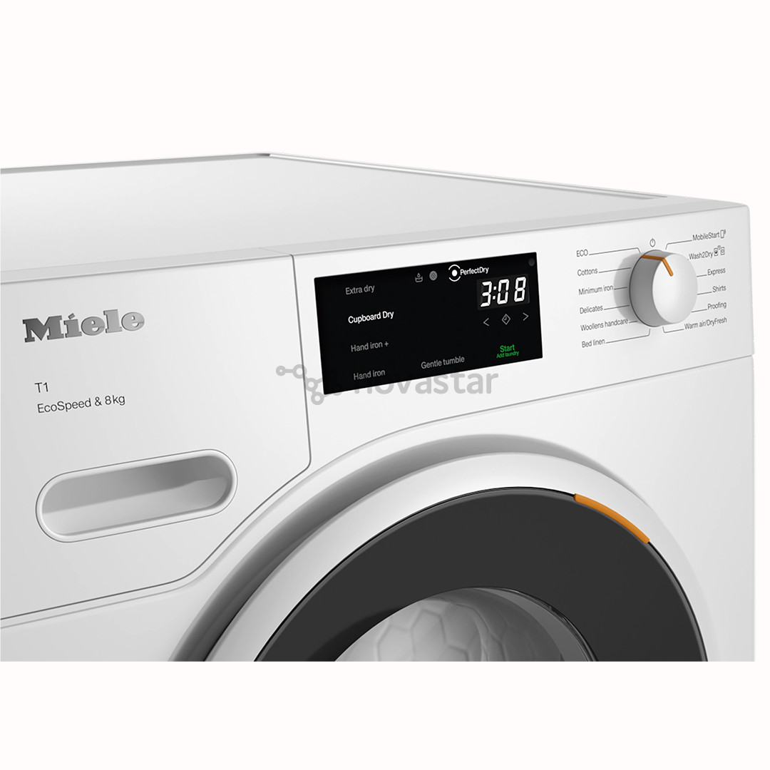 Miele T1 EcoSpeed, 8 kg, gylis 64,3 cm - Džiovyklė