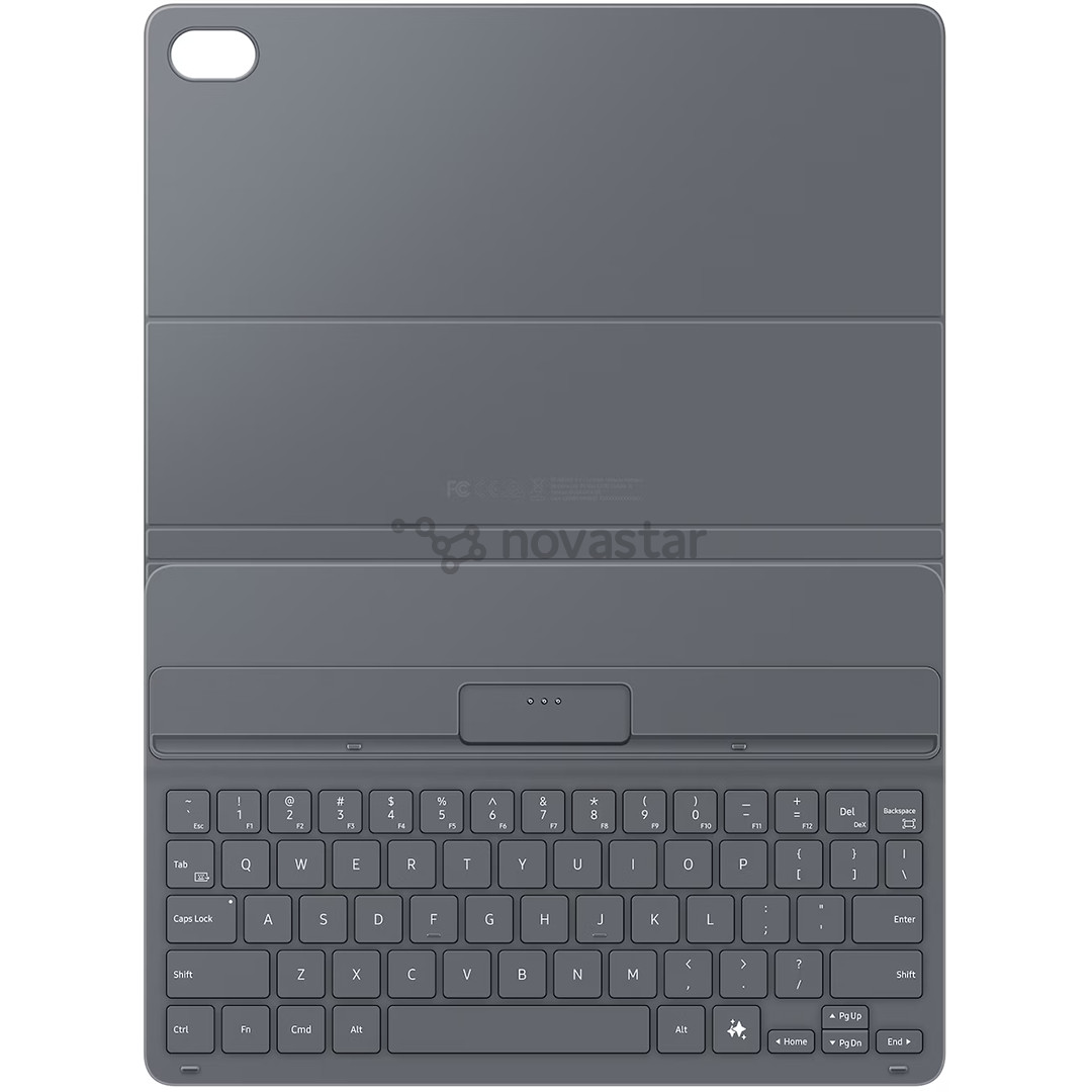 Samsung Book Cover Keyboard Slim, Galaxy Tab S11, juodas - Klaviatūra-dėklas