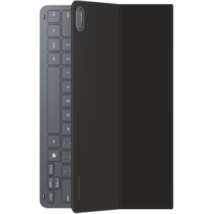 Samsung Book Cover Keyboard Slim, Galaxy Tab S11, juodas - Klaviatūra-dėklas