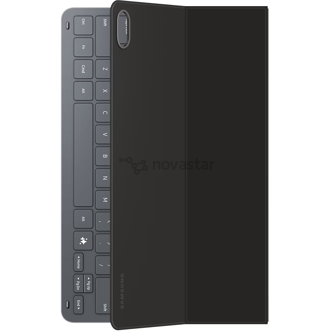 Samsung Book Cover Keyboard Slim, Galaxy Tab S11, juodas - Klaviatūra-dėklas