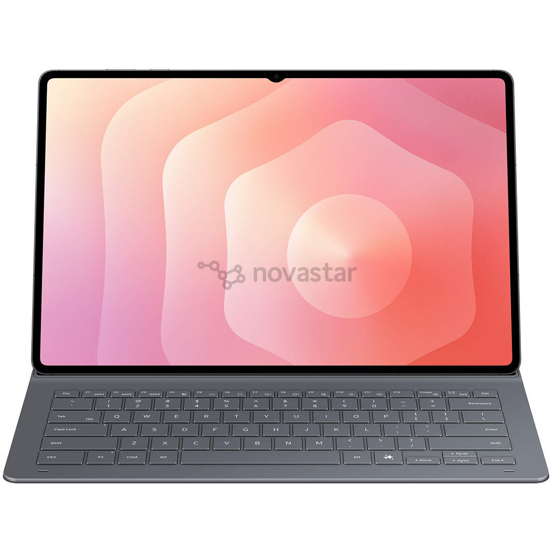 Samsung Book Cover Keyboard Slim, Galaxy Tab S11 Ultra, juodas - Klaviatūra-dėklas