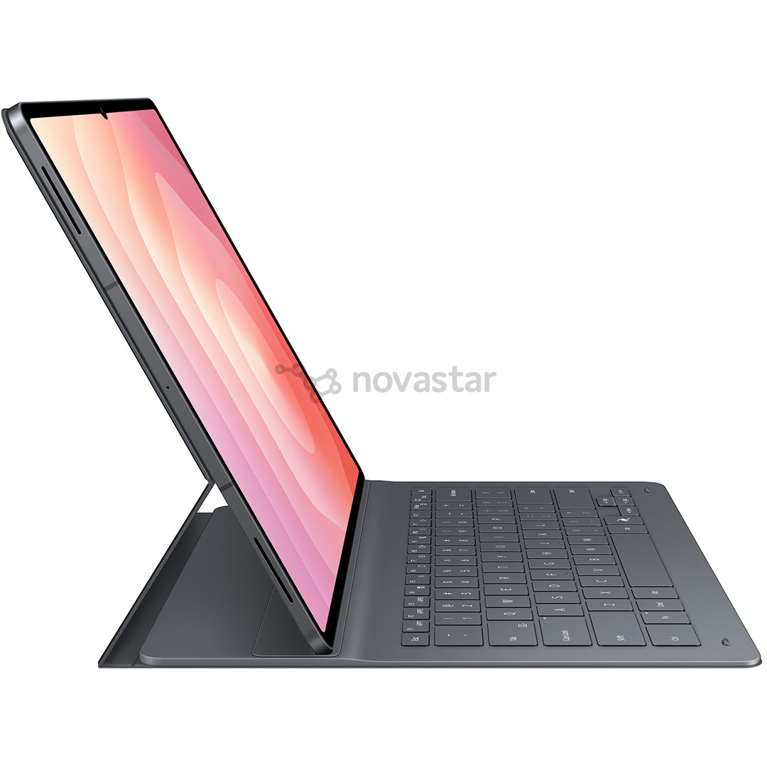 Samsung Book Cover Keyboard Slim, Galaxy Tab S11 Ultra, juodas - Klaviatūra-dėklas