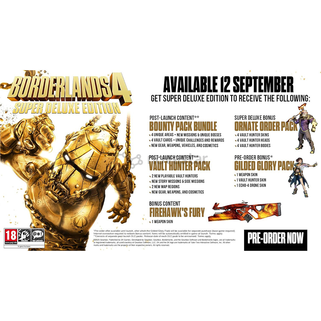 Borderlands 4 Super Deluxe Edition, Xbox Series X - Игра