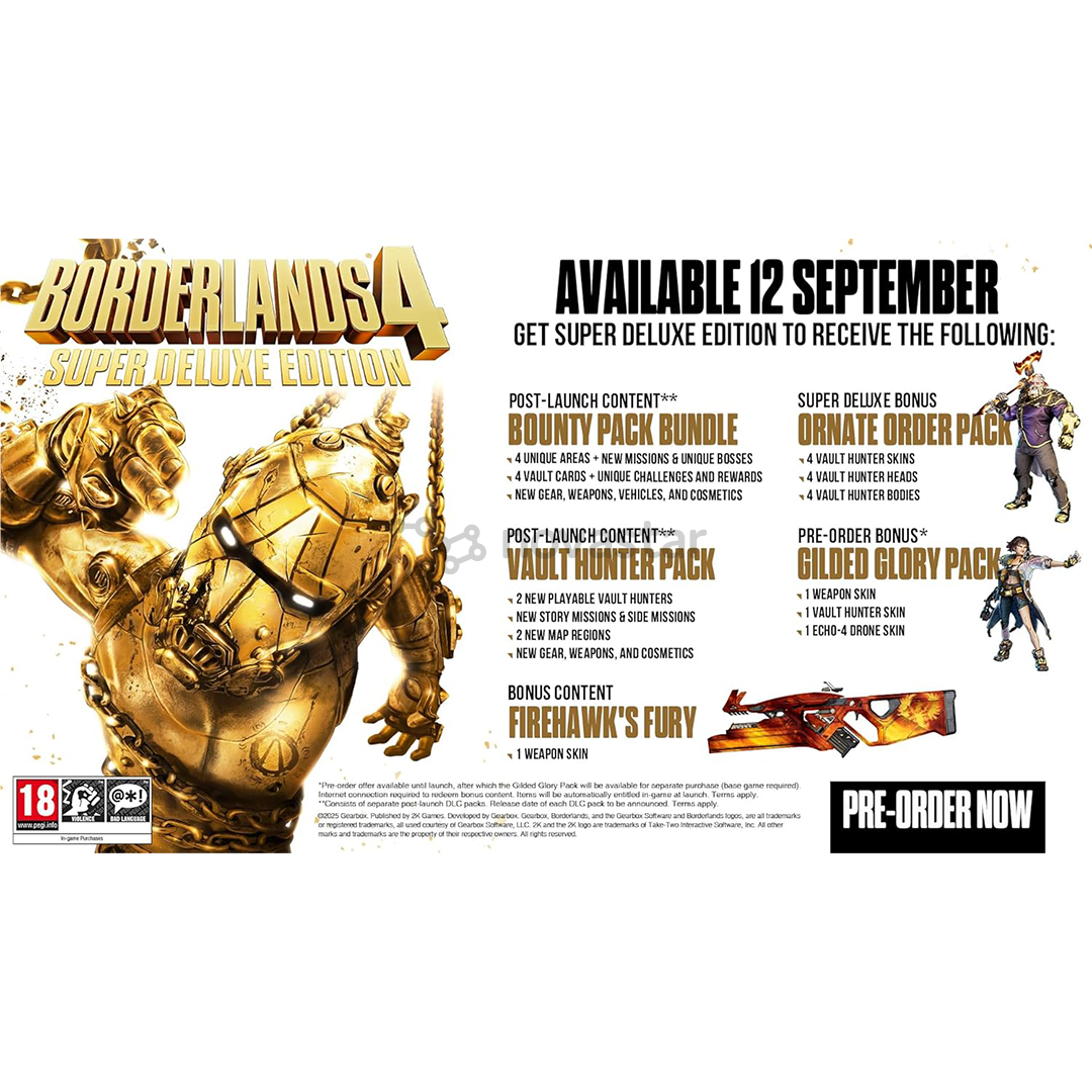 Borderlands 4 Super Deluxe Edition, Xbox Series X - Game