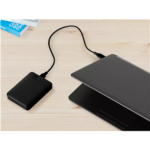 Western Digital WD Elements Portable, 6 TB, juodas - Išorinis kietasis diskas