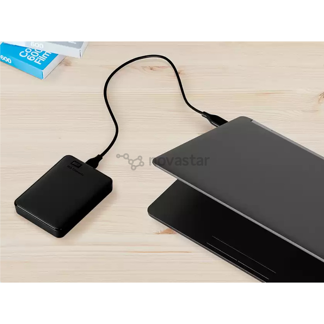 Western Digital WD Elements Portable, 6 ТБ, черный - Внешний жесткий диск