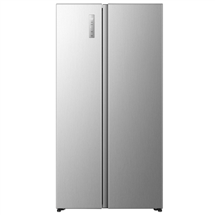 Hisense, Total No Frost, 527 L, aukštis 179 cm, pilkas - SBS Šaldytuvas RS3P538NAIE