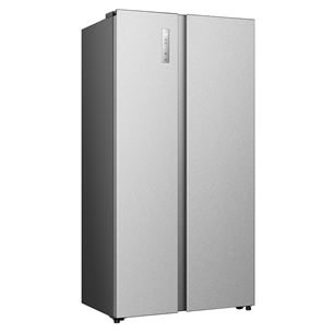 Hisense, Total No Frost, 527 L, aukštis 179 cm, pilkas - SBS Šaldytuvas