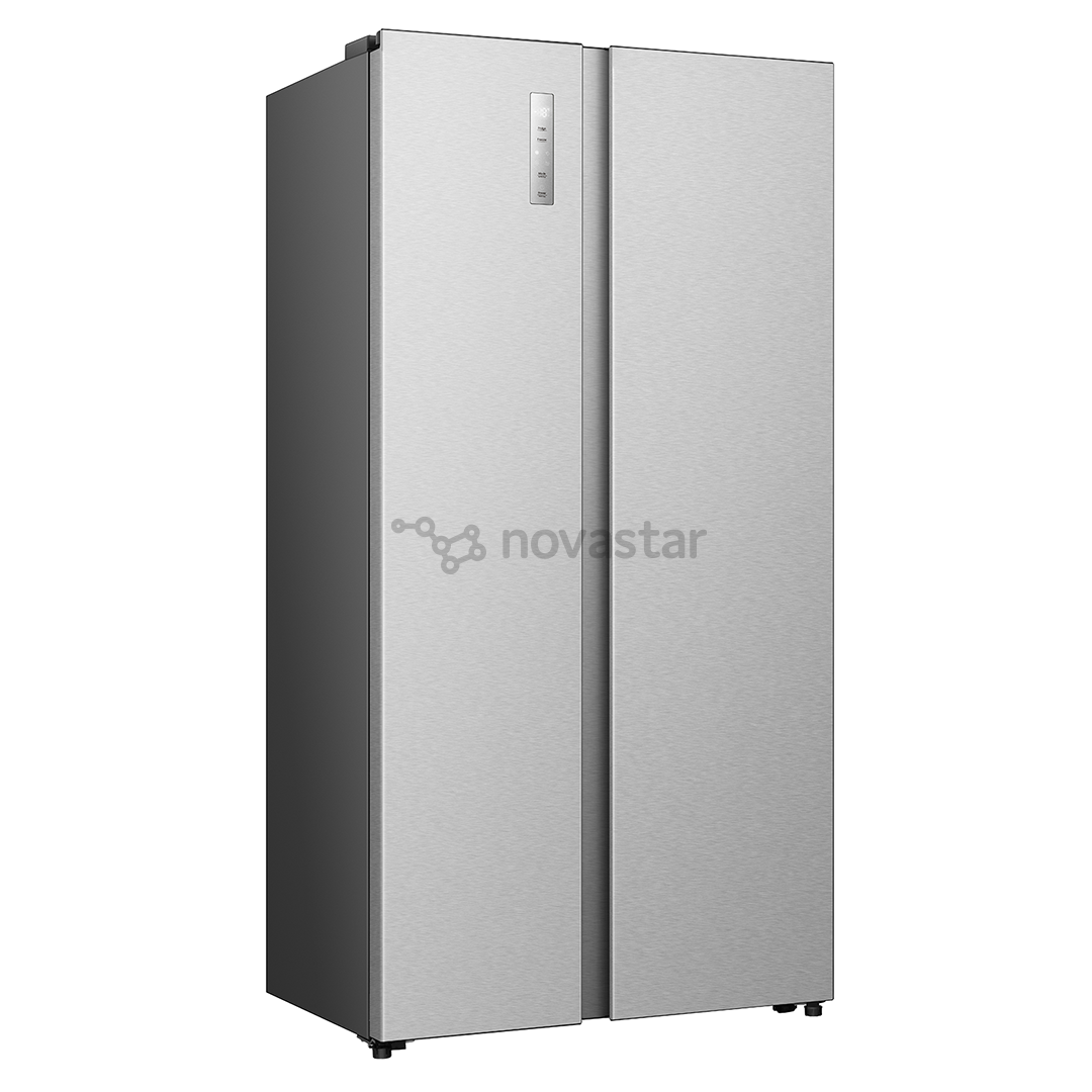 Hisense, Total No Frost, 527 L, aukštis 179 cm, pilkas - SBS Šaldytuvas