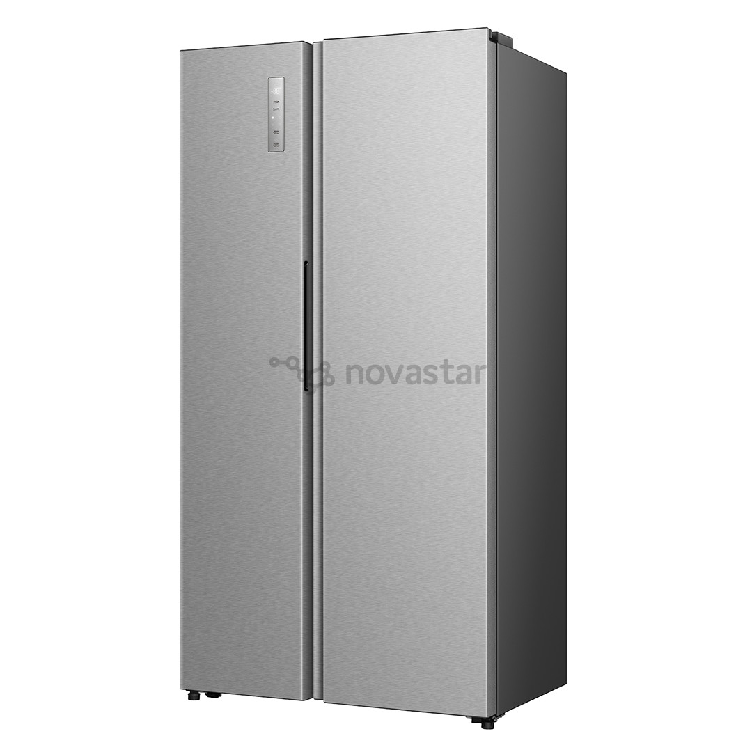 Hisense, Total No Frost, 527 L, aukštis 179 cm, pilkas - SBS Šaldytuvas