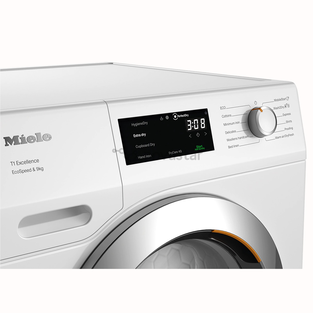 Miele T1 Excellence EcoSpeed, 9 кг, глубина 60 см - Сушильная машина