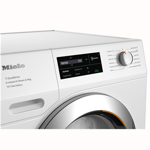Miele T1 Excellence EcoSpeed & Steam 125 Gala Edition, 9 kg, gylis 60 cm - Džiovyklė