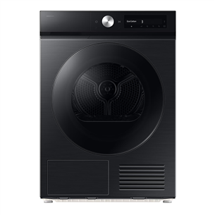 Samsung BeSpoke AI, 9 kg, gylis 60 cm, juoda - Džiovyklė DV90DB7845GBU4