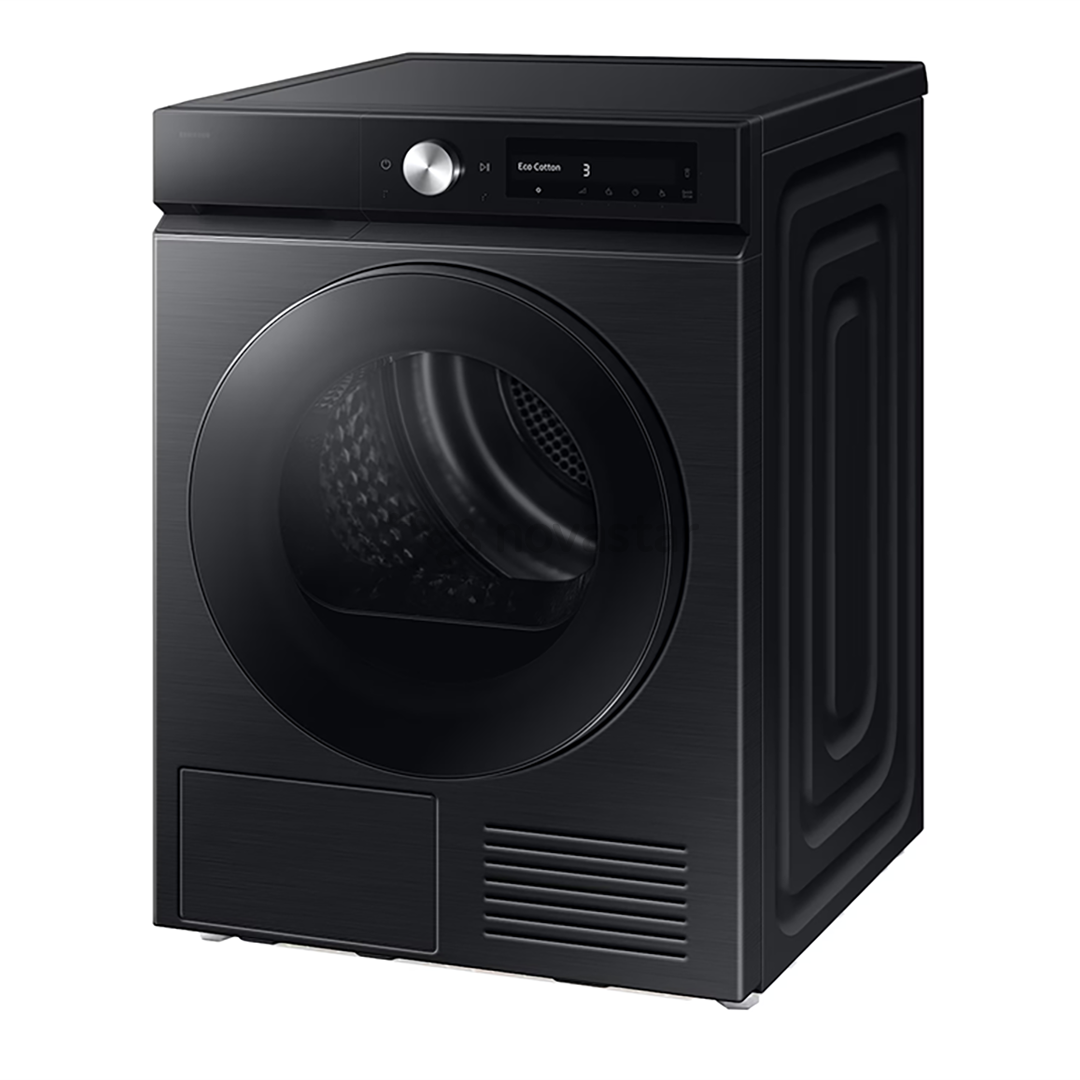 Samsung BeSpoke AI, 9 kg, gylis 60 cm, juoda - Džiovyklė