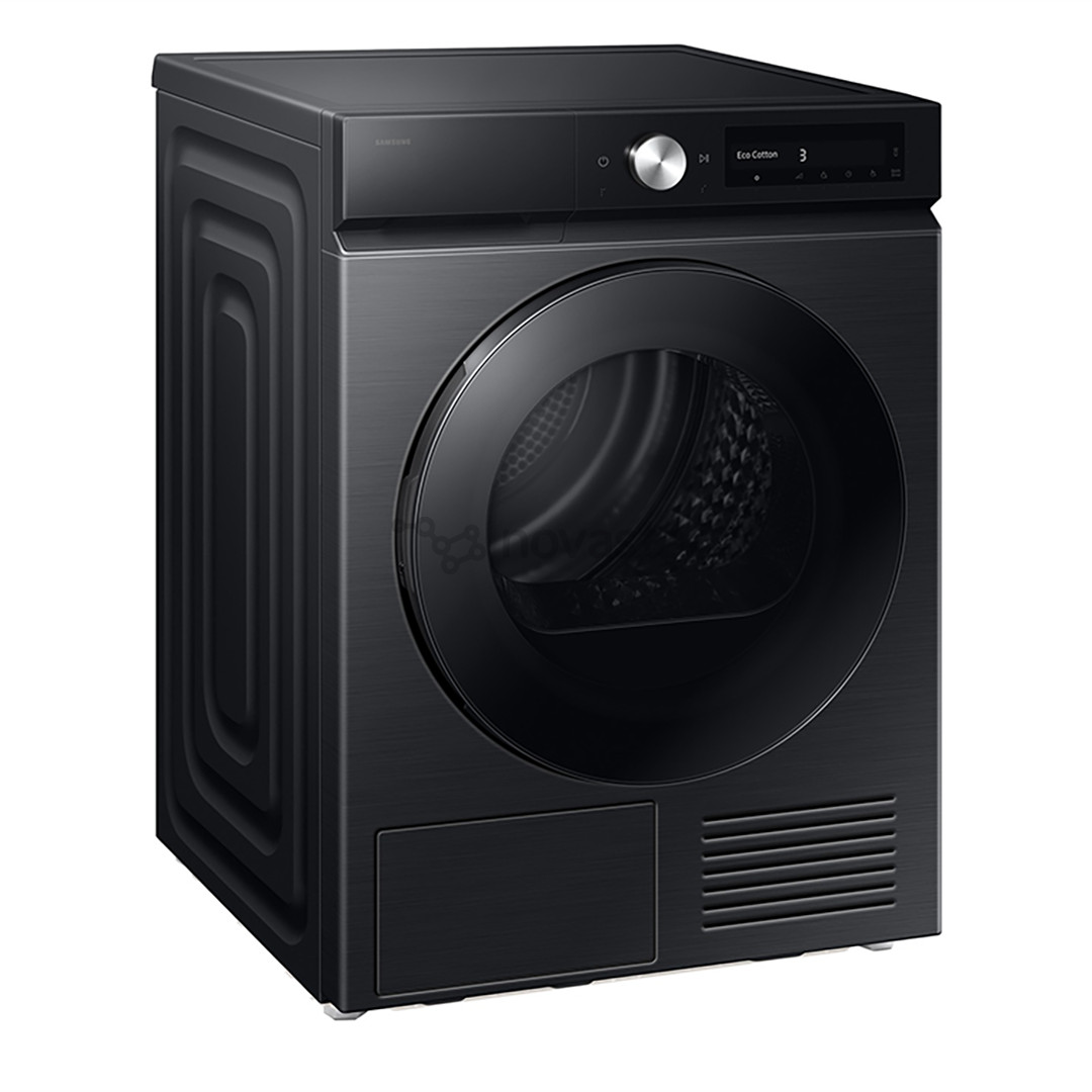 Samsung BeSpoke AI, 9 kg, depth 60 cm, black - Clothes Dryer