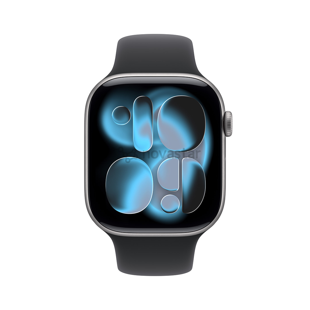 Apple Watch 11, 42 mm, GPS, S/M, tamsiai pilkas - Išmanusis laikrodis