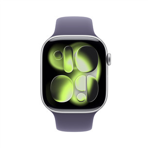 Apple Watch 11, 42 mm, GPS, M/L, sidabro spalvos - Išmanusis laikrodis