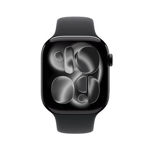 Apple Watch 11, 42 мм, GPS + Cellular, S/M, черный - Смарт-часы