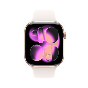 Apple Watch 11, 42 мм, GPS + Cellular, S/M, розовое золото - Смарт-часы