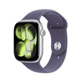 Apple Watch 11, 42 мм, GPS + Cellular, S/M, серебристый - Смарт-часы
