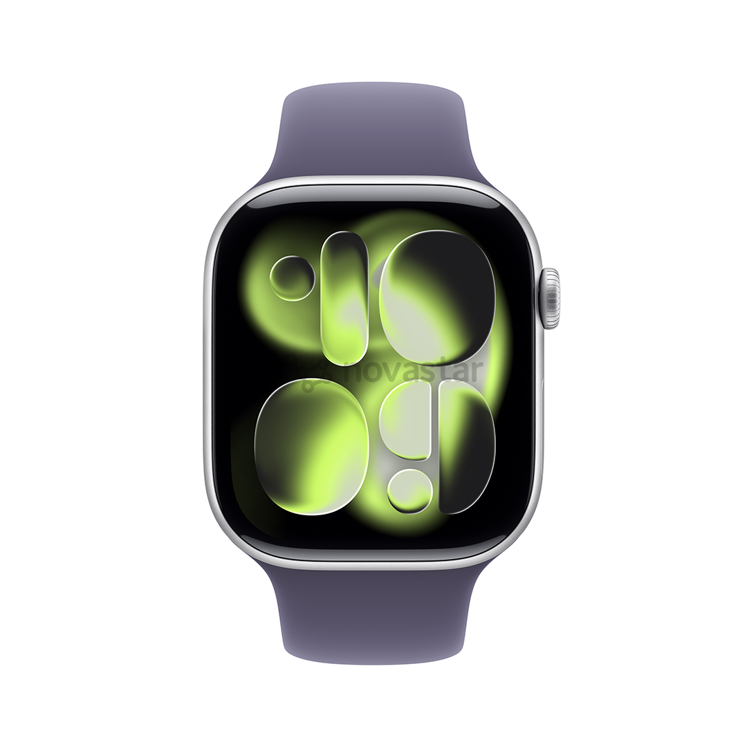 Apple Watch 11, 42 мм, GPS + Cellular, M/L, серебристый - Смарт-часы