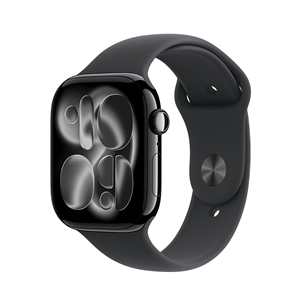Apple Watch 11, 46 мм, GPS + Cellular, M/L, черный - Смарт-часы MFC44ET/A