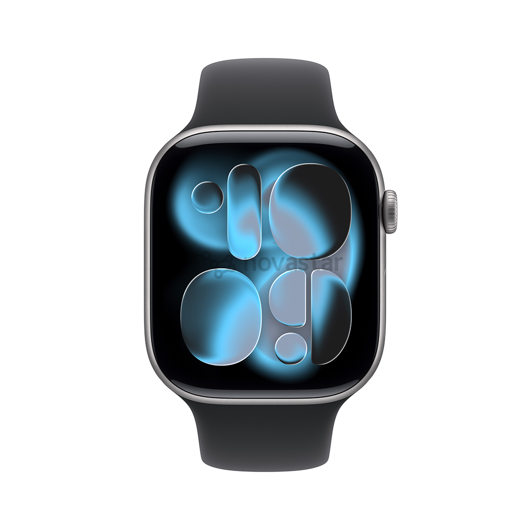 Apple Watch 11, 46 мм, GPS + Cellular, M/L, темно-серый - Смарт-часы