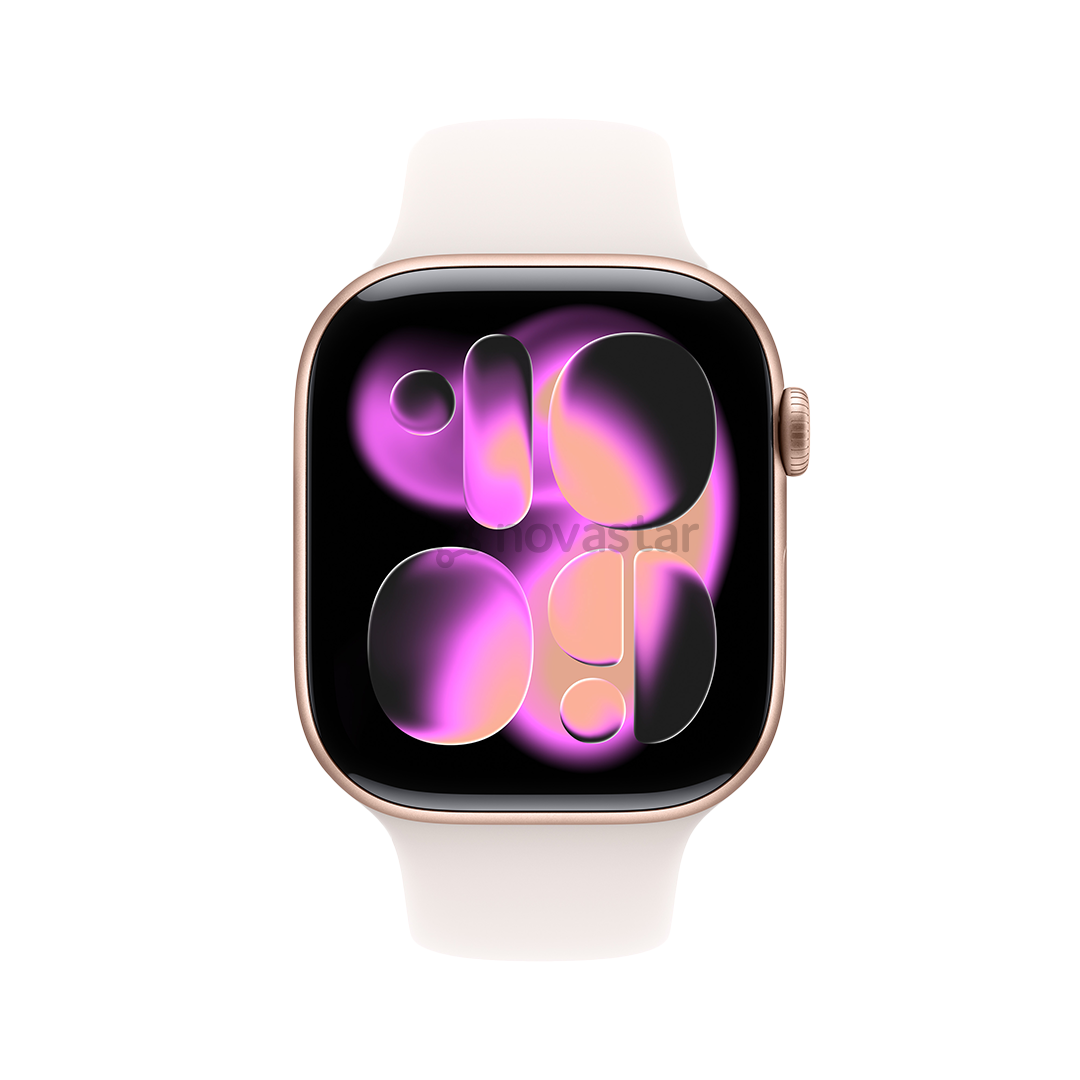 Apple Watch 11, 46 мм, GPS + Cellular, S/M, розовое золото - Смарт-часы