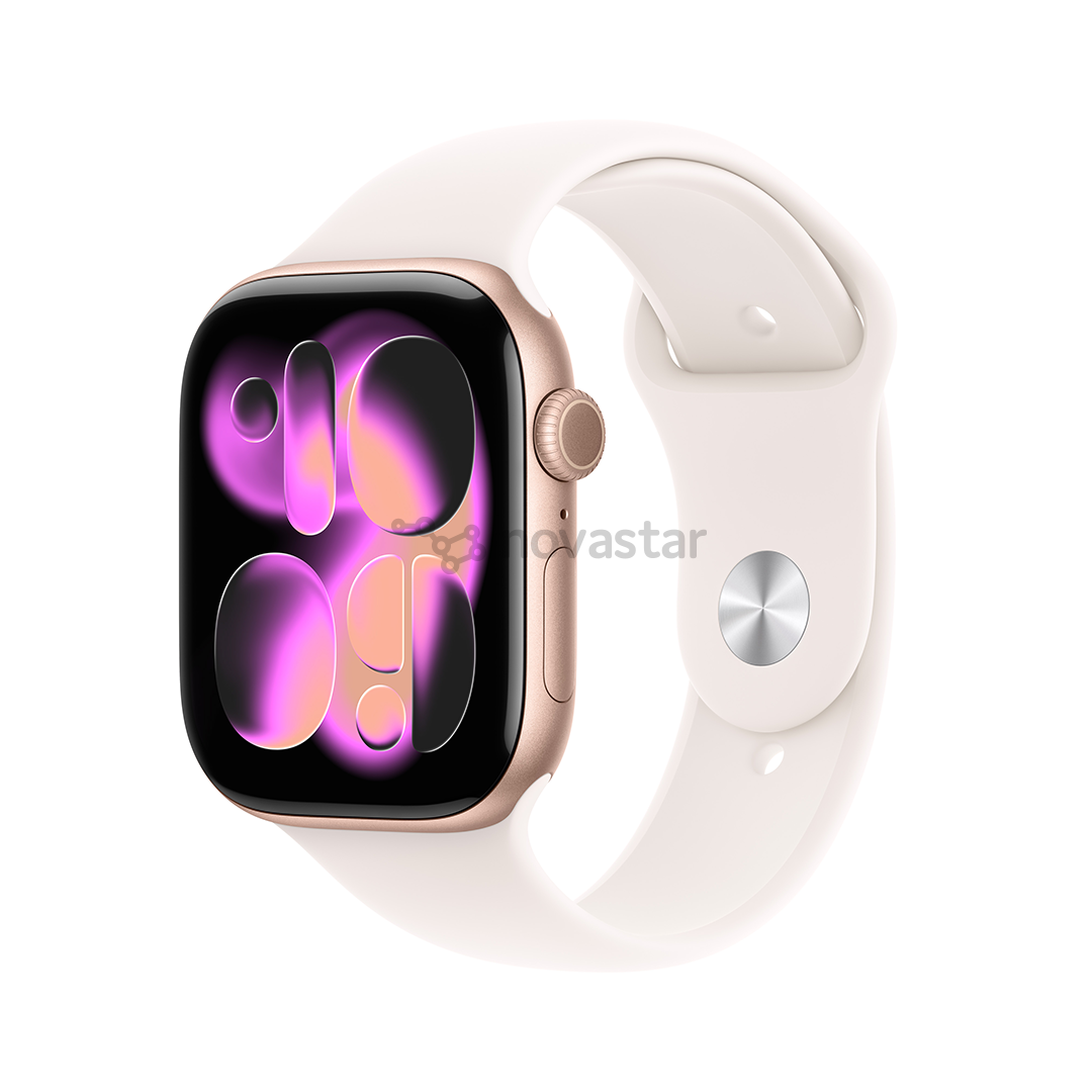 Apple Watch 11, 46 мм, GPS + Cellular, S/M, розовое золото - Смарт-часы