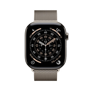 Apple Watch 11, 42 мм, GPS + Cellular, Milanese loop, титановый - Смарт-часы