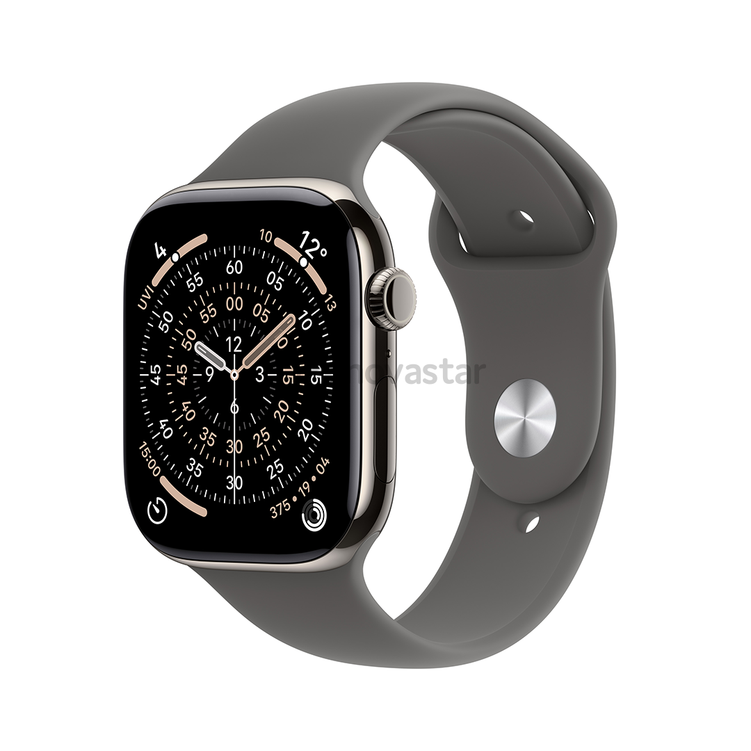 Apple Watch 11, 46 мм, GPS + Cellular, S/M, титановый - Смарт-часы