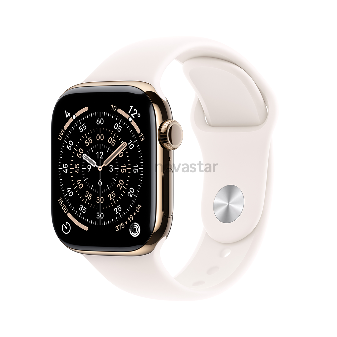 Apple Watch 11, 46 мм, GPS + Cellular, M/L, титановый, золотистый - Смарт-часы