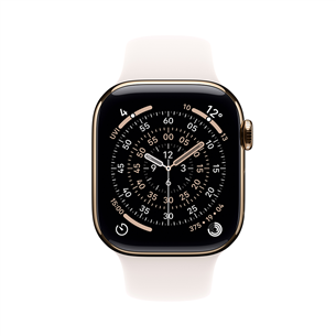 Apple Watch 11, 46 мм, GPS + Cellular, M/L, титановый, золотистый - Смарт-часы