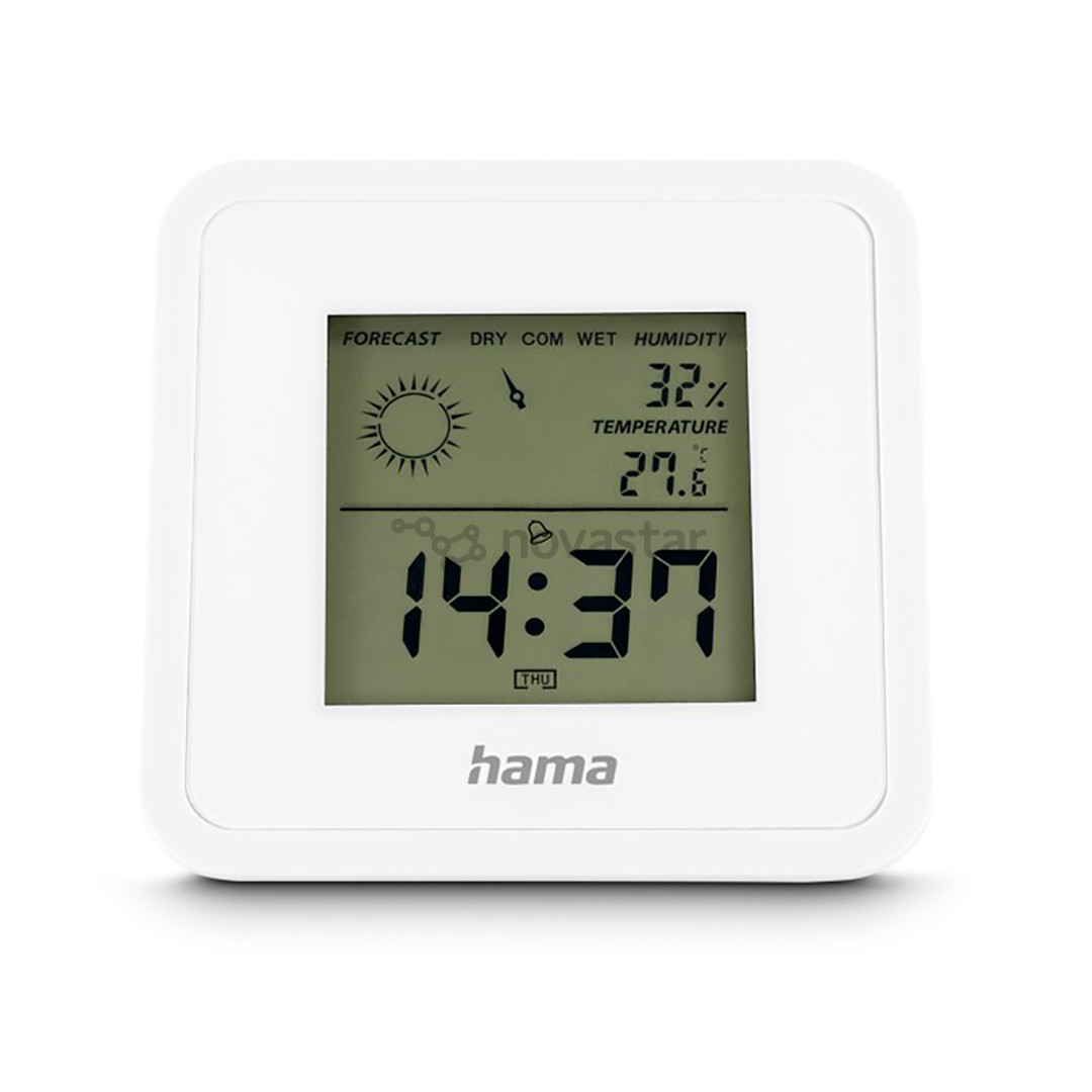Hama Borneo, white - Thermometer / Hygrometer
