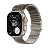 Apple Watch Ultra 3, 49 мм, Titanium Milanese Loop, Small, титан - Смарт-часы