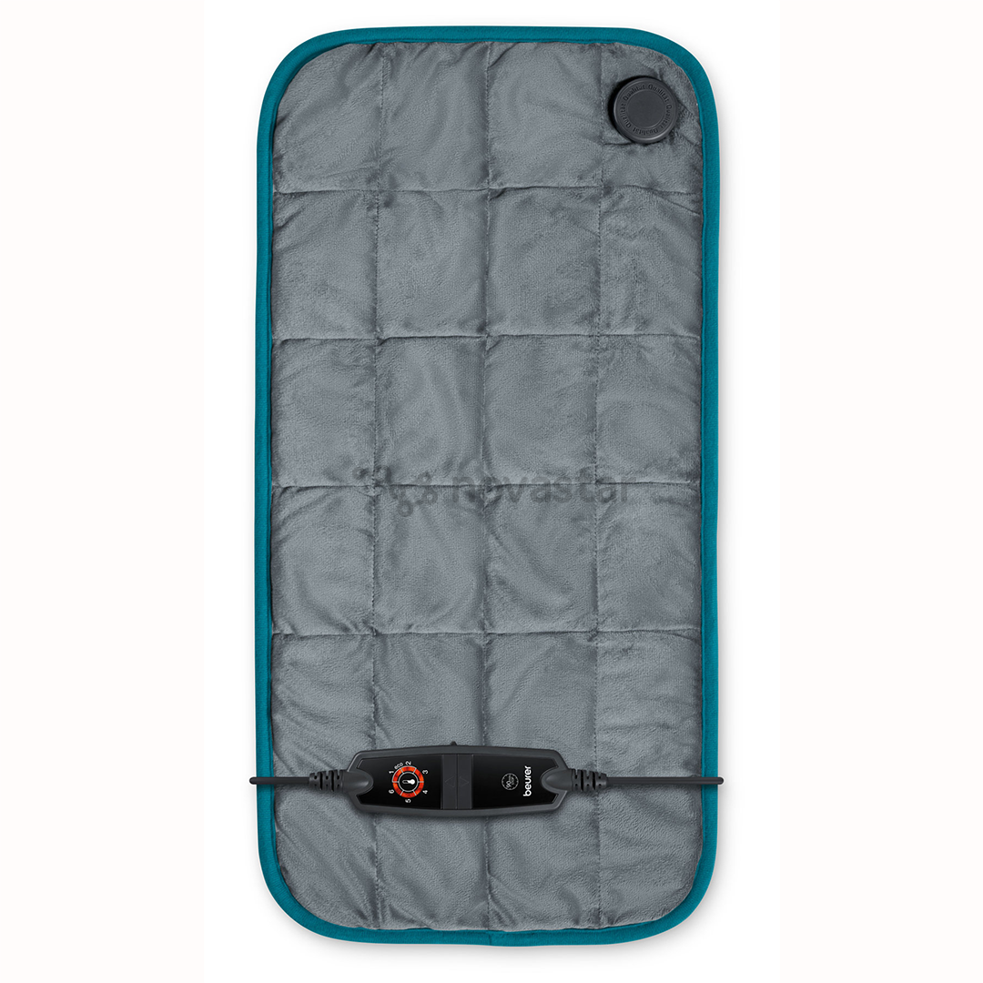 Beurer HK 145 Cosy Weight Green Planet, pilkas - Šildantis kilimėlis