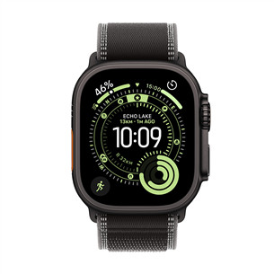 Apple Watch Ultra 3, 49 mm, Trail Loop, M/L, black titanium / charcoal - Smartwatch