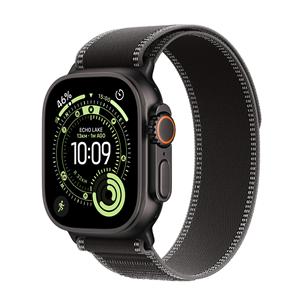 Apple Watch Ultra 3, 49 мм, Trail Loop, S/M, черный титан / черный - Смарт-часы MF1D4ET/A