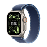 Apple Watch Ultra 3, 49 мм, Trail Loop, S/M, титан / синий - Смарт-часы
