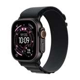 Apple Watch Ultra 3, 49 мм, Alpine Loop, Medium, черный титан / черный - Смарт-часы